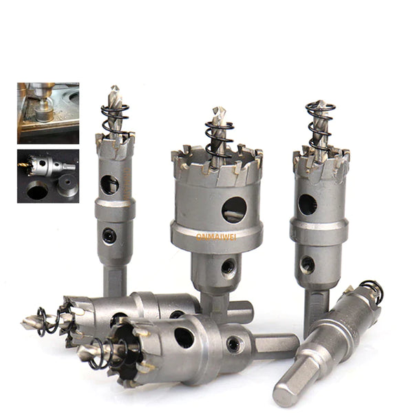 Brocas De Serra De Orifício Resistente |  Kit Com 6 Peças