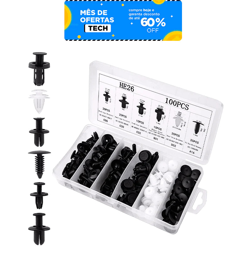 Parafusos fixadores | Kit Completo + Brindes Exclusivos 🎁