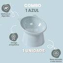 Tigela Ortopédica Anti-Vômito para Cães e Gatos