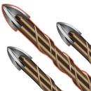 Brocas De Alvenaria | Kit Completo Com 7 Peças