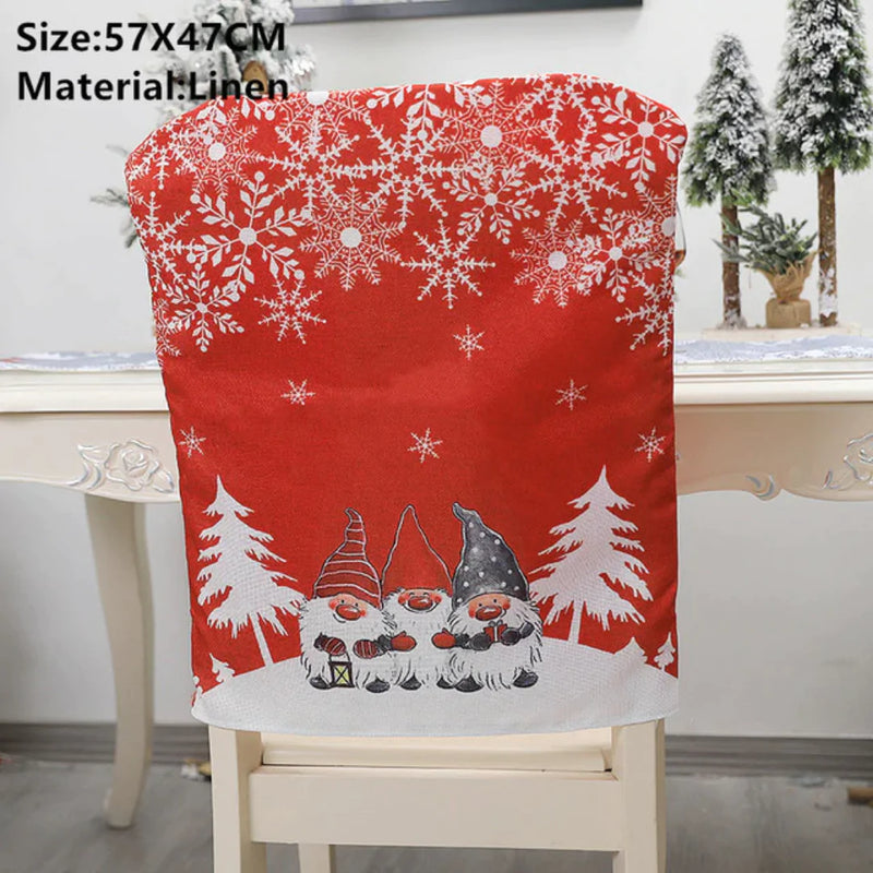 Capas Para Cadeira De Natal | Cape Claus