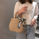 Bolsa De Palha Feminina Para o Verão