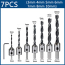 Brocas Escareadora Kit Completo