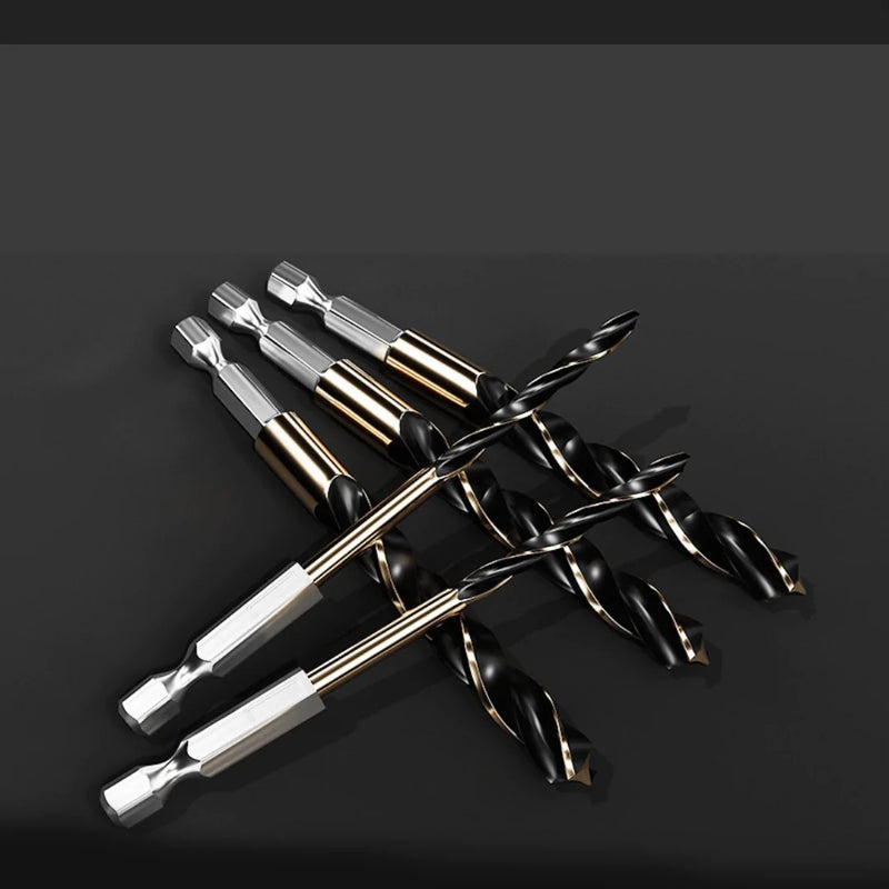 Brocas Haste Hexagonal | Conjunto Completo Com 6 Peças