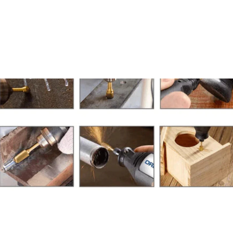 Kit Com 10 Limas Rotativas Profissional Multiuso