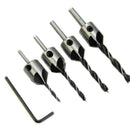 Brocas Escareadora Kit Completo