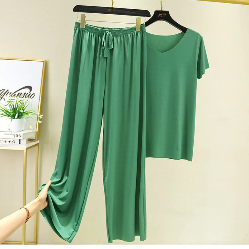 Conjunto Feminino Camiseta + Calça | Always Tidy