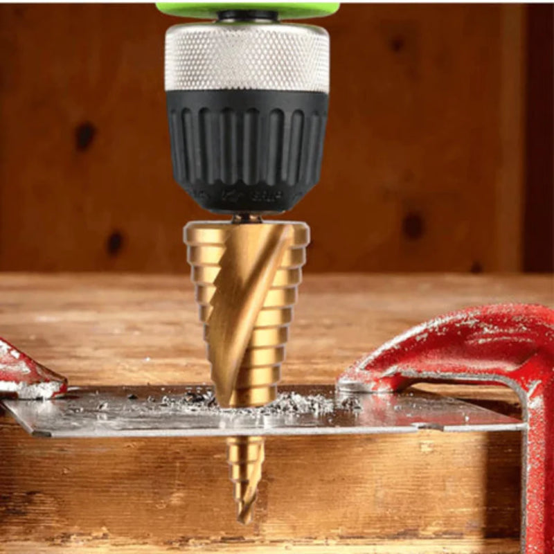 Brocas Titânio Kit 6 Peças Com Caixa Organizadora | Fast Holes