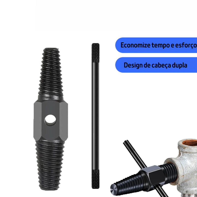 Extrator De Tubos Quebrados | Double-Head